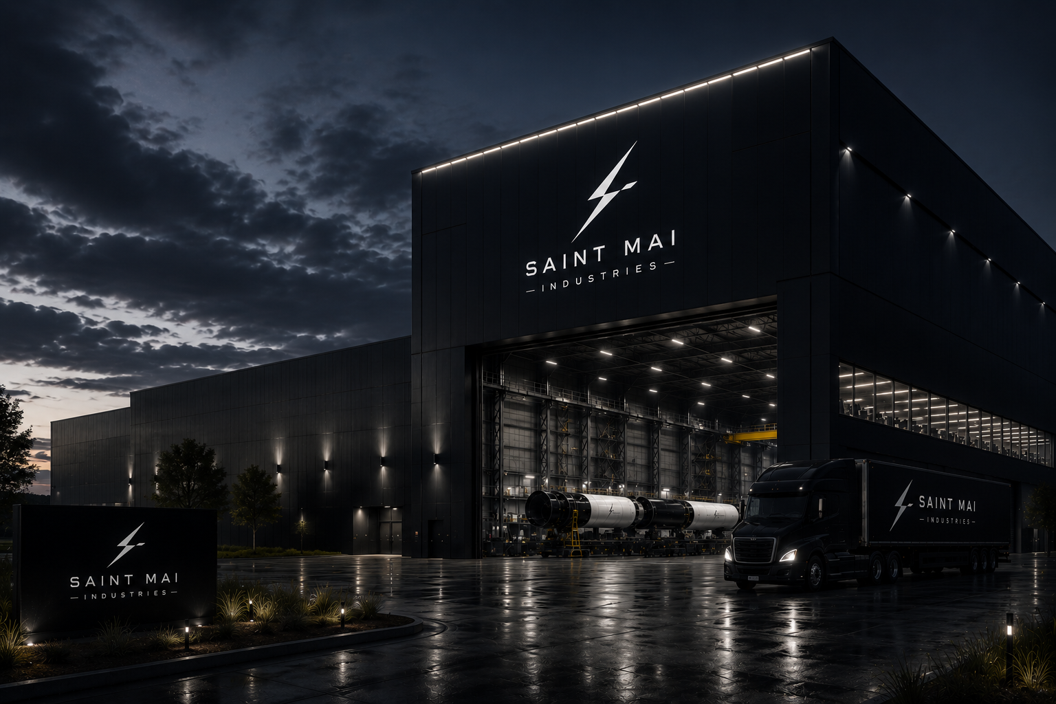 Saint Mai commercial spaceport and launch integration facility
